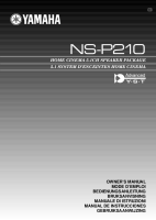 Yamaha NSP-210-Owners-Manual
